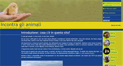Desktop Screenshot of incontraglianimali.org